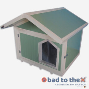 Σκυλόσπιτο με δίριχτη οροφή διαστάσεων 110x80x106 - Theoprofil.com