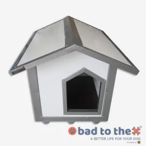 Σκυλόσπιτο με δίριχτη οροφή διαστάσεων 60x80x85 - Theoprofil.com