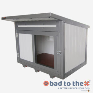 Σκυλόσπιτο με επίπεδη οροφή διαστάσεων 60x85x64 - Theoprofil.com